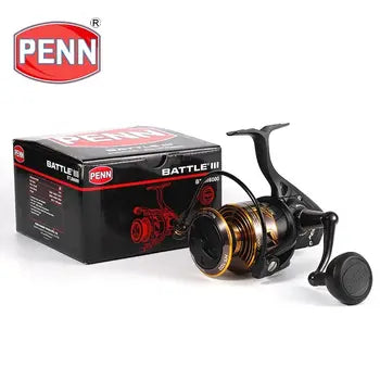 PENN Battle III Spinning Reel: Durable, Smooth, Saltwater Fishing, 5+1BB