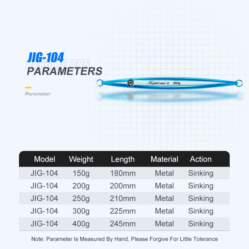Gangster FastFall Stick (150g–400g)
