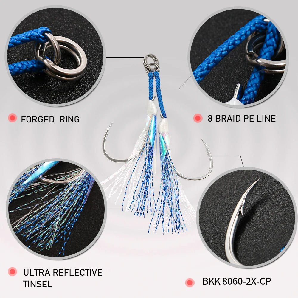JIGGING PRO Assist Hooks