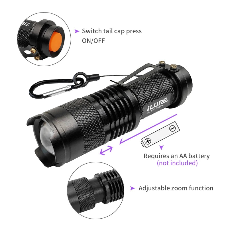 Mini UV Flashlight