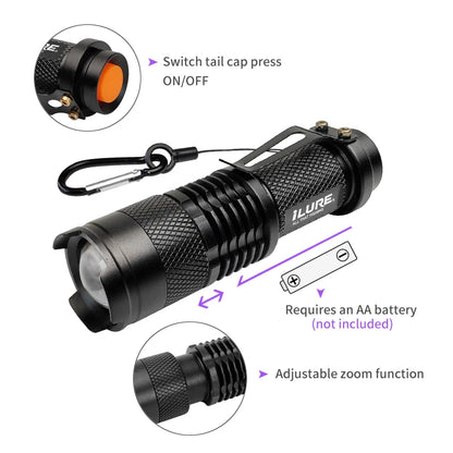 Mini UV Flashlight